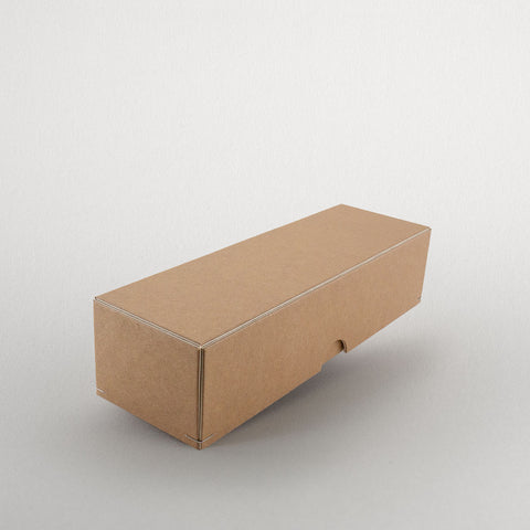 Schachtel | 20,5 x 6 x 5 cm Kraftkarton | Box mit Deckel,Fotobox,Geschenkverpackung,Kraftkarton,Kraftpapier,längliche Schachtel,Produktverpackung,Schachtel,Schachtel mit Stülpdeckel