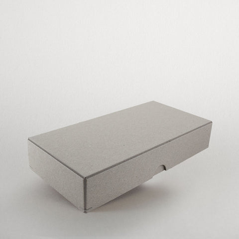 Schachtel | 22,5 x 11,5 x 5 cm Graukarton | Box mit Deckel,DIN A5,Fotobox,Geschenkverpackung,Graukarton,Postkartenbox,Produktverpackung,Schachtel,Schachtel mit Stülpdeckel