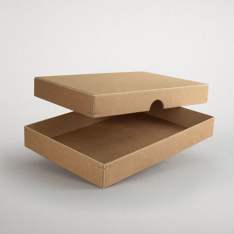 Schachtel mit Stülpdeckel - Kraftkarton | verschiedene Größen